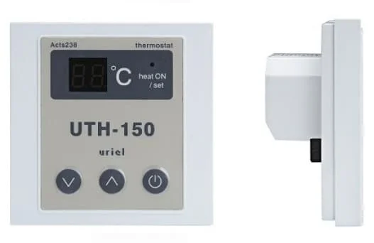 Фото - Терморегулятор встраиваемый цифровое управление. UTH-150 (3.5KW)