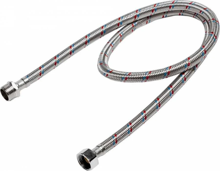 Фото - Шланг угловой. UNIPUMP D1"НРx1"ВР. (80 см.)
