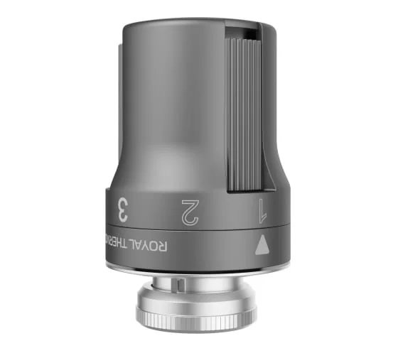 Фото - Термоголовка жидкостная. Royal Thermo М30х1,5 (Серебро)