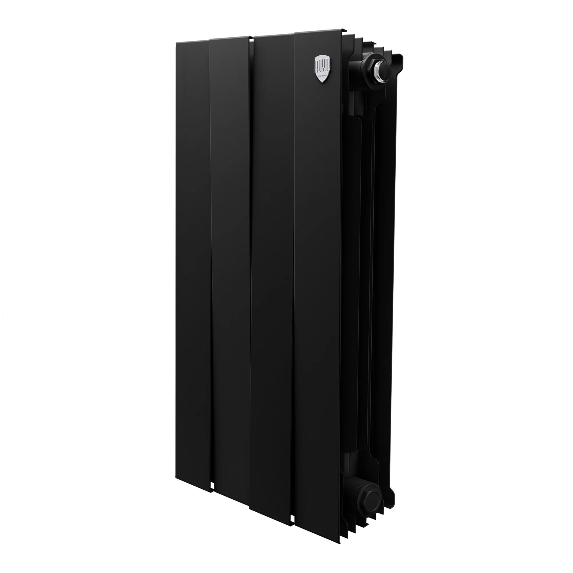 Фото - Радиатор "Royal Thermo" PianoForte 500 Noir Sable  (4 секц. Чёрный)