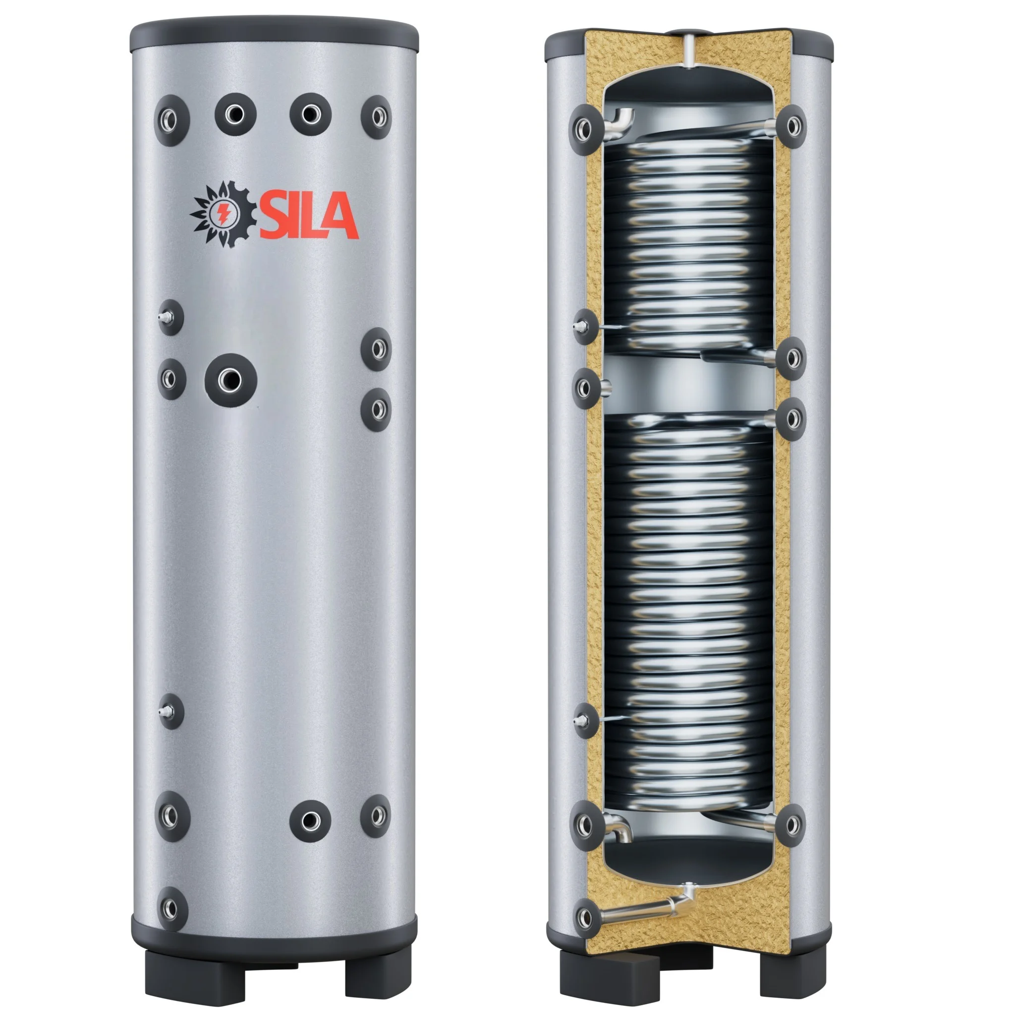 Фото - Бойлер косвенного нагрева SILA SST 300-D DELUXE