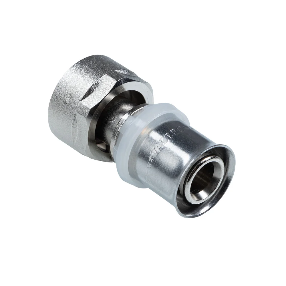 Соединитель пресс коллекторный евроконус для м/п трубы VALTEC 20(2,0) x 3/4"