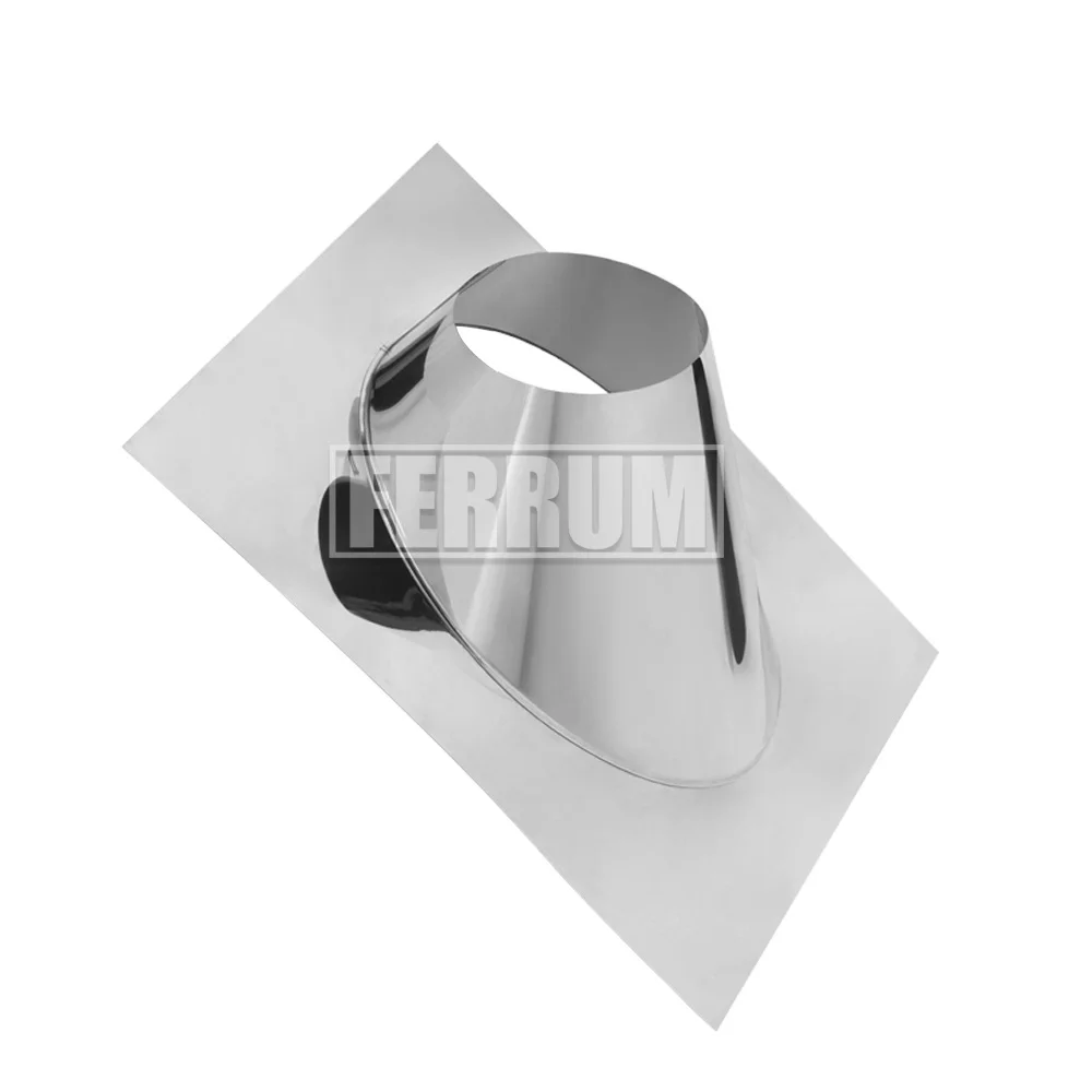 Крышная разделка угловая (430/0,5) D210.FERRUM