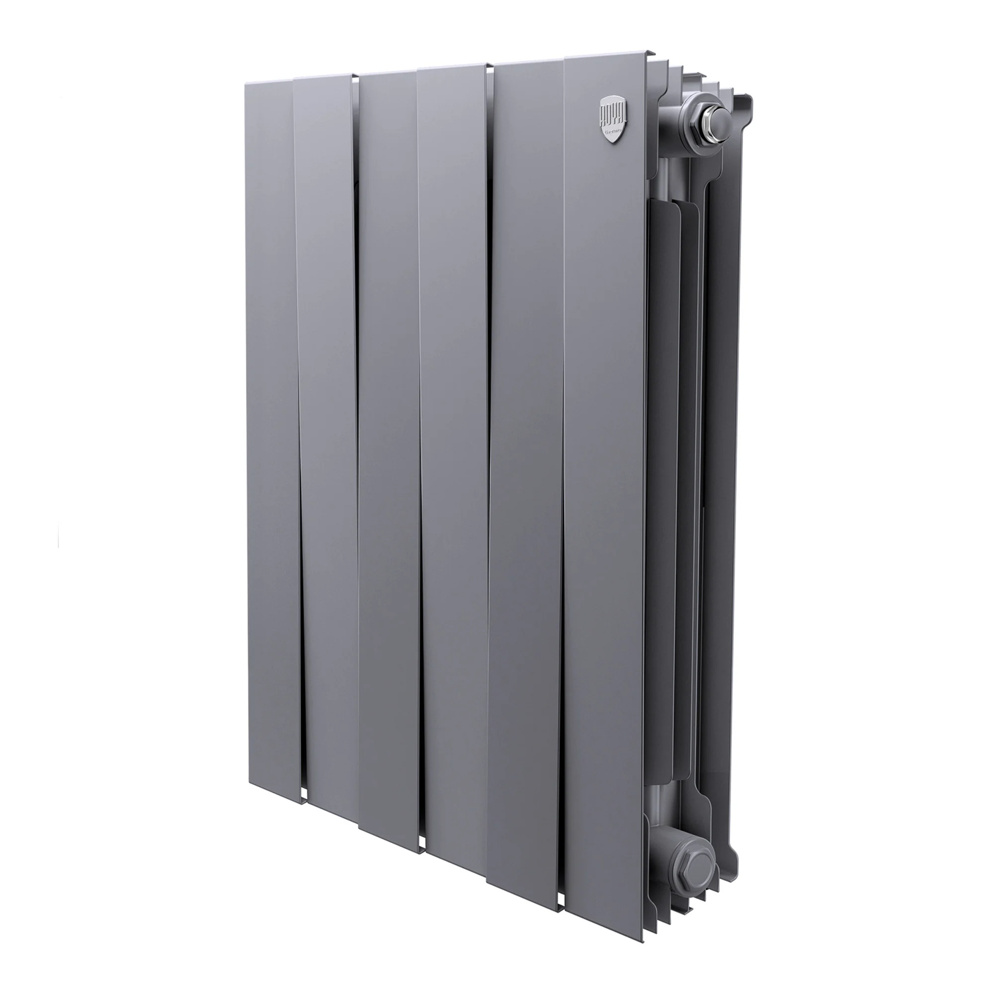 Фото - Радиатор биметаллический Royal Thermo PianoForte 500 Серебристый - 6 секц.