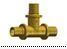 A-TR 20*16*16, тройник надвижной переходной