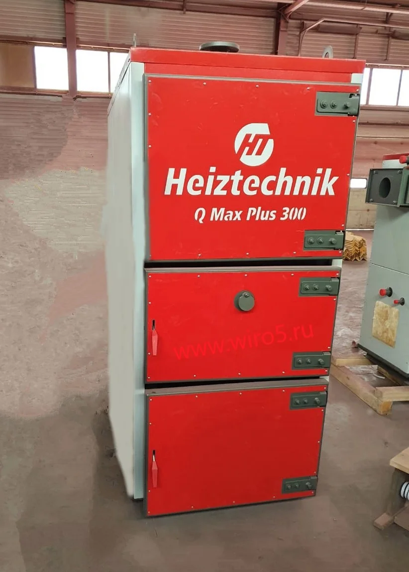 Котел Heiztechnik Q Max Plus 400 кВт (контроллер Heiztechnik Logic 250 / комплект чугунных колосников / вентилятор / инструмент для чистки)
