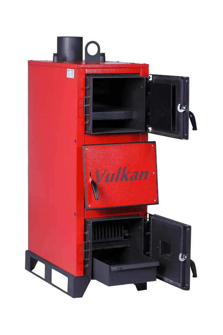 Фото - Котел полуавтоматический Vulkan Alpha PRO 15+