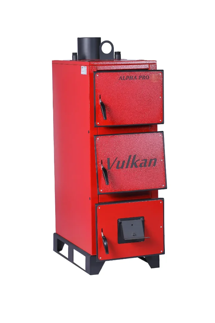 Фото - Котел полуавтоматический Vulkan Alpha PRO 45+