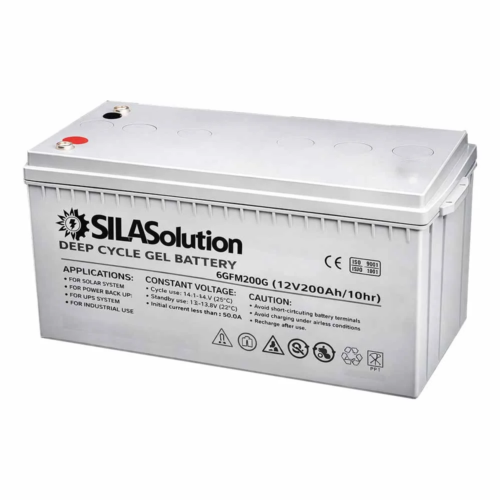 Фото - Гелевый аккумулятор SilaSolution GFM12-200G ( 200Ач )