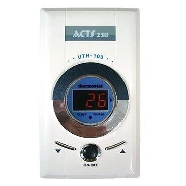 Фото - Терморегулятор накладной электронный UTH-120 (4KW)