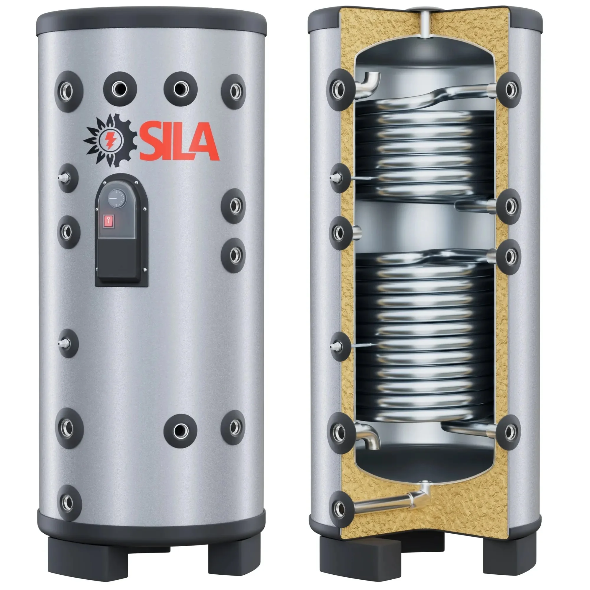 Фото - Бойлер косвенного нагрева SILA SSL 200-D DELUXE
