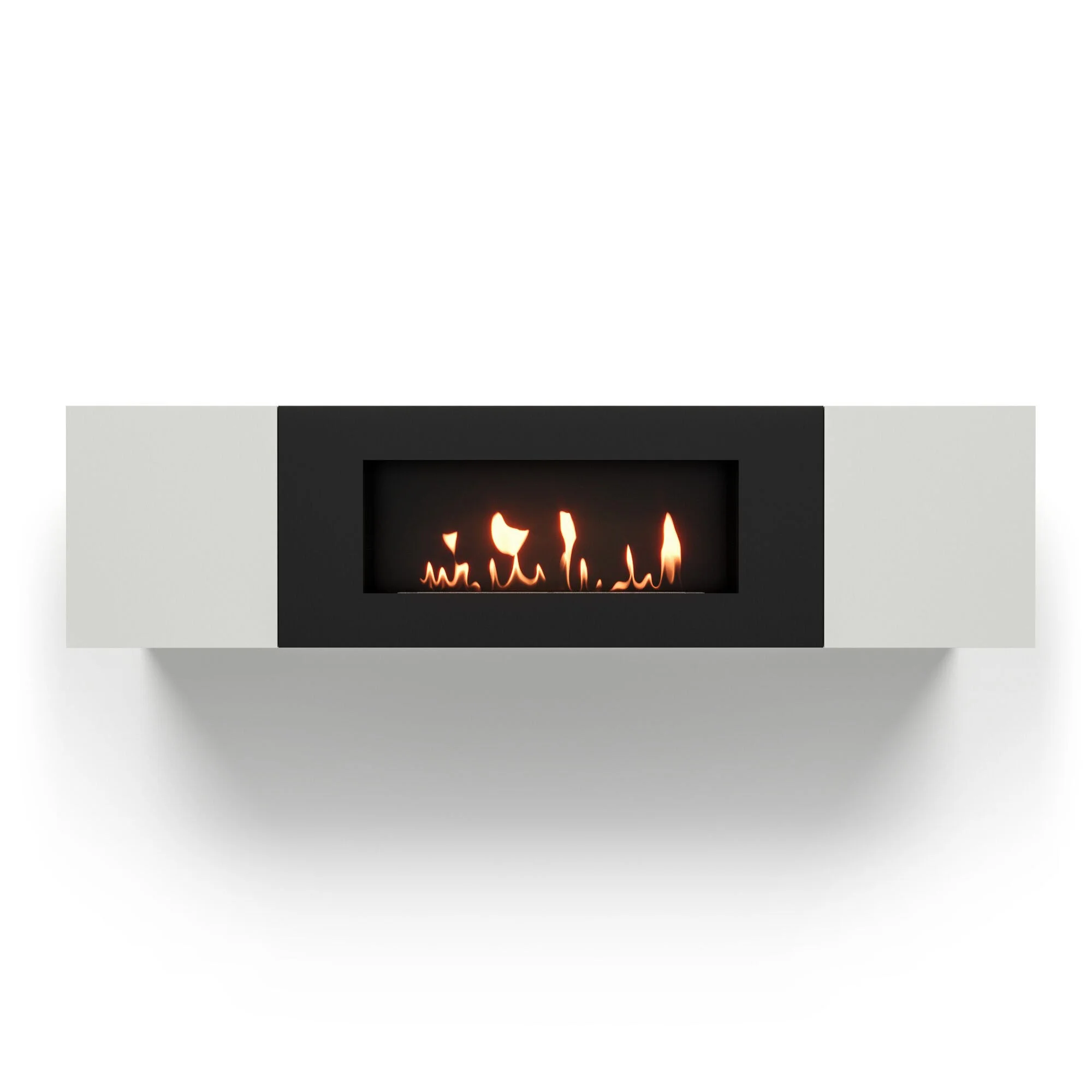 Фото - Тумба с биокамином Firelight BFP-P1600 белая