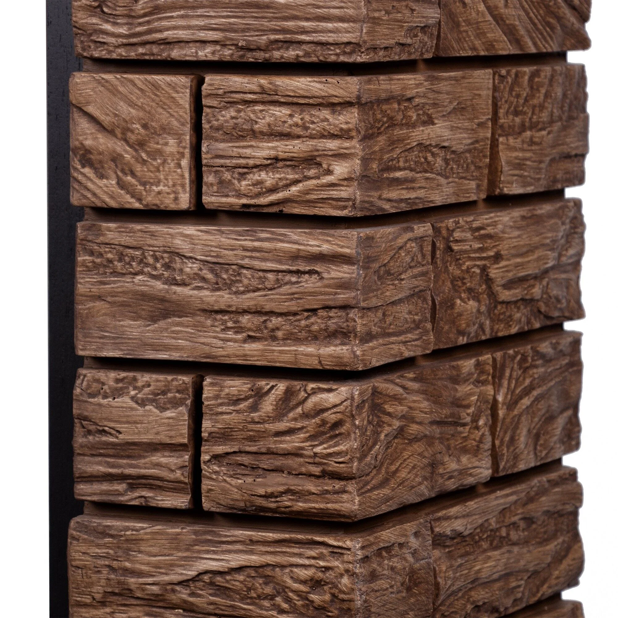 Фото - Портал Firelight Forte Wood 25 камень темный, шпон венге