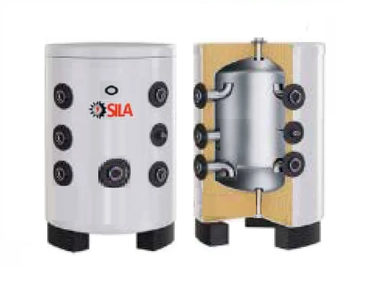 Бак аккумулятор буферный SILA SST-80