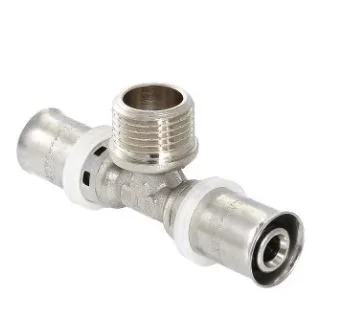 Фото - Пресс тройник с переходом на нар.резьбу P-TM26*1"*26