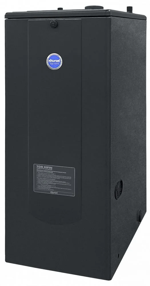 Газовый котел Kiturami TGB Hifin-24 (A21F400038) двухконтурный напольный