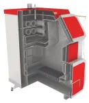 Котел Heiztechnik HT Classic 15 кВт (комплект чугунных колосников / инструмент для чистки), HCP020-В000R