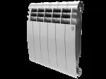 Радиатор "Royal Thermo" BiLiner 350 Silver Satin (4 секц. Серебро)