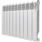 Радиатор "Royal Thermo" Revolution Bimetall 500. 2.0 (12 секц. Белый)