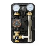 Комплект ZOTA ГБМ с термостатическим смесителем (30-60°С) с насосом EcoRING III 25-60 180