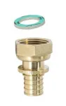 A-SUF 16*1/2", фитинг надвижной с накидной гайкой