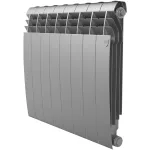 Радиатор "Royal Thermo" BiLiner 500 Silver Satin (8 секц. Серебро)