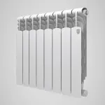 Радиатор "Royal Thermo" Revolution Bimetall 350 (4 секц. Белый)