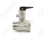 (VARMEGA) Клапан предохранительный, НР-ВР, для бойлера, с курком 1/2", 8.5 бар