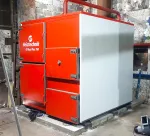 Котел Heiztechnik Q Max Plus 750 кВт (контроллер Heiztechnik Logic 250 / комплект чугунных колосников / вентилятор / инструмент для чистки)
